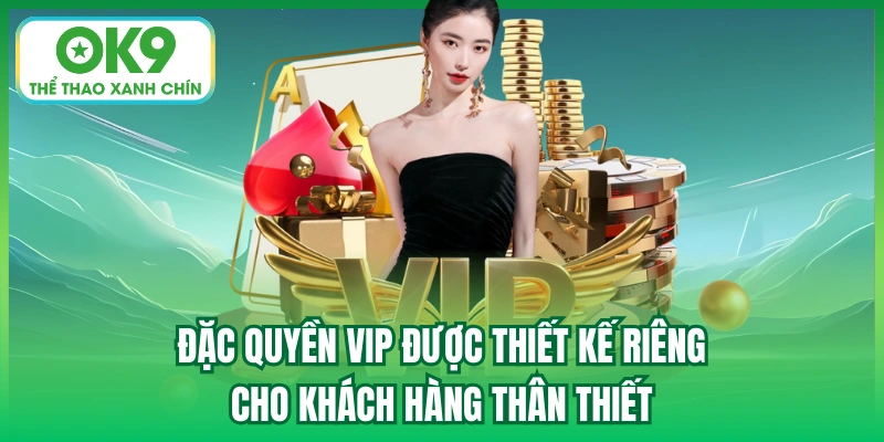 Đặc quyền VIP được thiết kế riêng cho khách hàng thân thiết
